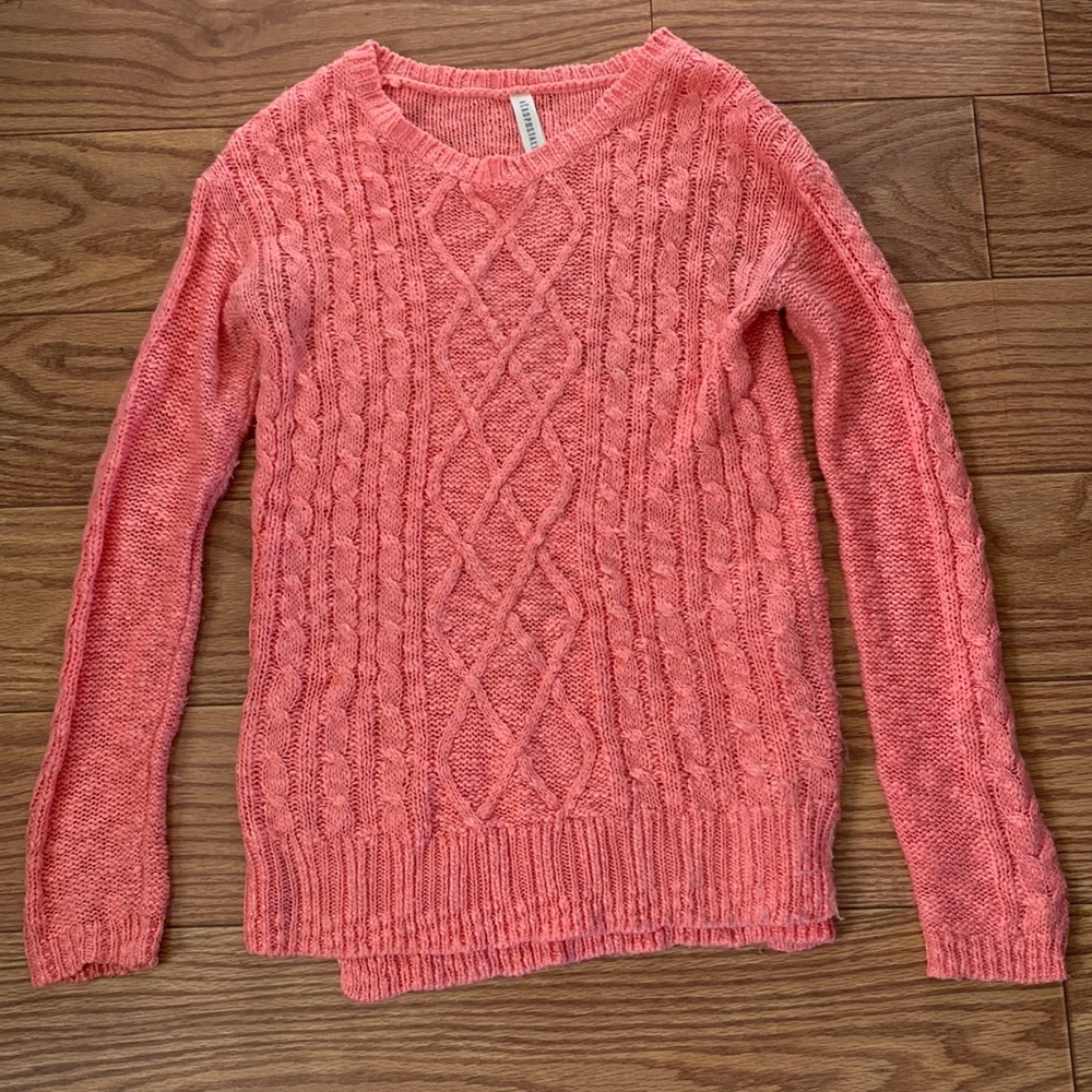 Pink oversized sweater